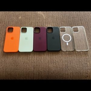 iPhone 12 Pro Max Apple and Spigen Cases